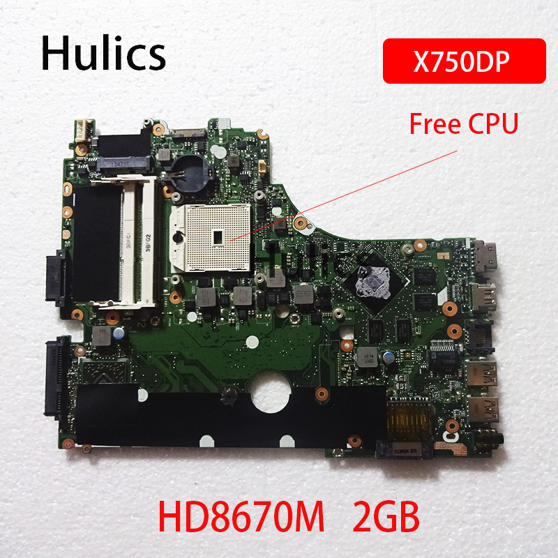 Hulics Original X750DP Ʈ   REV:2.0 ASUS R510D X550 X550DP K550D X550D K550DP HD 8670M HD8670M 2GB  